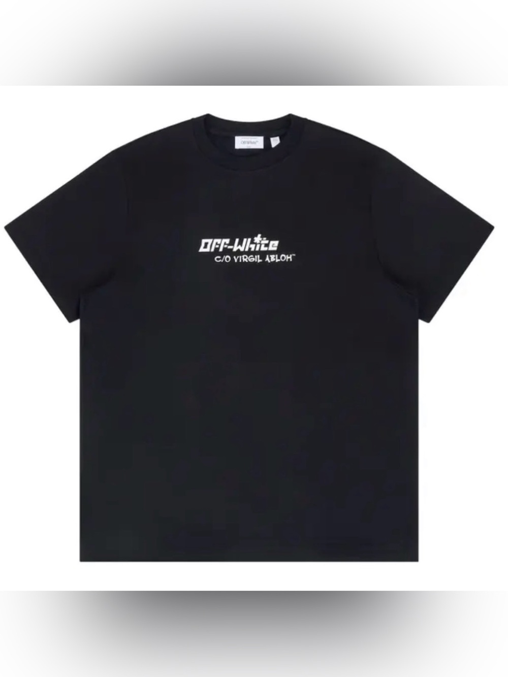 Off-White Cryst Croco Black Tee Shirt
